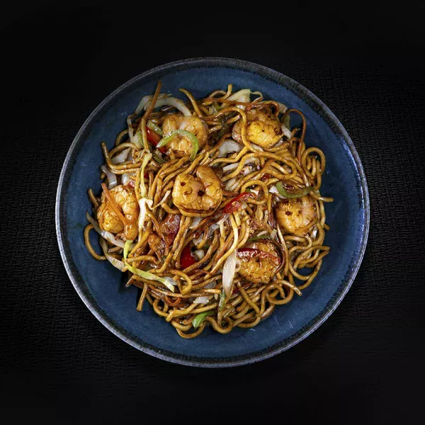 Karidesli Noodle